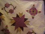 My rose applique quilt