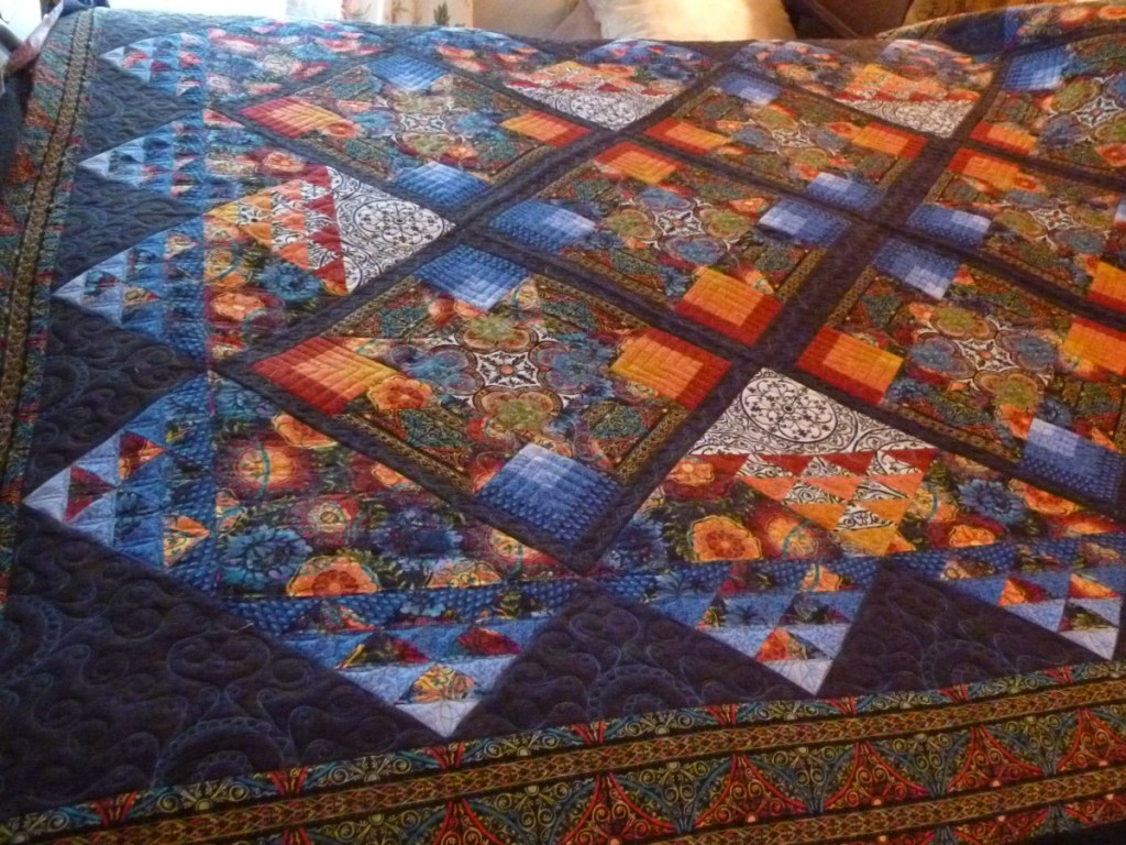 Bold and Beautiful&nbsp;quilt