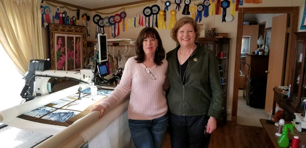 Joy Voltenburg with Kate Freeman